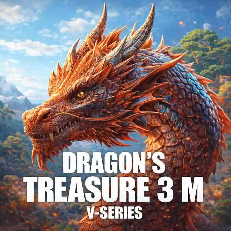 Dragon's Treasure 3 M casino slot